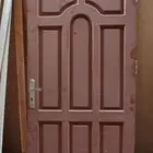 ابواب خشب و حديد