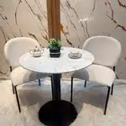 كرسي وترابيزة مودرن   شغل استانلس ذهبي فاخر