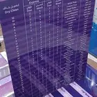 مطبعة طباعة UV اكريليك فوريكس ستاند درع لوحات جميع مطبوعات