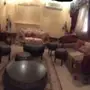 للبيع كنب نظيف مع الطاولات والستاره وابجورتين