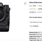 Nikon Z9 camera