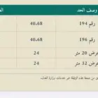 ارض للبيع ع شارعين 32 و 24 .