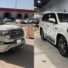 إكسسوارات لاندكروزر 2021 لدى مركز دبي