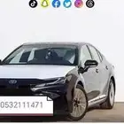 تويوتا كامري LE هايبرد اسود لوحات 2025