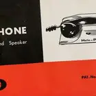 جهاز نادر Speak-R-Phone من الخمسينات أو الستينات
