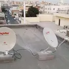 مهندس تركيب دشات وتركيب شاشات جداريه