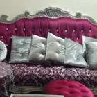 كنب أحمر للبيع   نظيف جدا استعمال خفيف