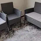 طقم من الراتان