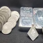 فضة سبياك وريالات
