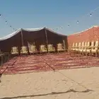 تاجير مخيم بزل ملكي
