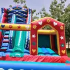 نطيطات زحليقه مائيه ملعب صابوني