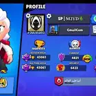 حساب براول ستارز وحساب كلاش ؤوف كلانس تاون 13