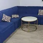 طقم جلوس مع طاولة