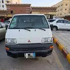 باص بضاعه مستوبيشي موديل 2008 بنزين قير عادي بدون مكيف
