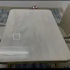 IKEA MARBLE Dining Table w Chairs