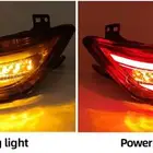 كشافات ضباب خلفية LED تصميم رياضي مميز يارس إضاءة متحركة
