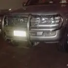 صدام دعامية جيب لاند كروزر 2003