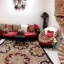كنب L مع قطعتين مفردة