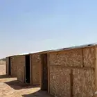 غرف خشب ضد المطر وشمس