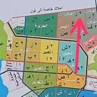 نص ارض للبيع في مخطط جوهرة العروس 2ر مساحه450م