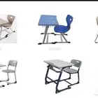 طاولات مدرسيه كراسي تجهيز ابتدائي وثانوي ومحاضرات صناعه وطني