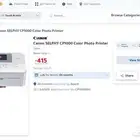 Canon SELPHY CP1000 Color Photo Printer NEW Not Used جديد