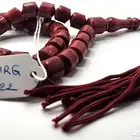 سبحة مرجان احمر اندنوسي مع سبحتين مجانا (يوجد مقطع فيديو)