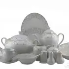 (جديد)طقم ادوات عشاء من 57 قطعة -57Pcs Dinner Set