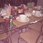 طاوله طعام استخدام فقط شهرين