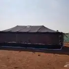 لبيع خيام باكستانية ثلاثة غاط شكل بيت الشعر واجهة شفاف