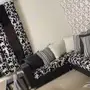 للبيع كنب زاويه مع ستارته
