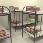 سراير حديد دورين ونفر مراتب ضغط 60 بطانيات تجهيز غرف عمال