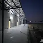 حوش مساحة 5000 متر للايجار غرف ومساحة