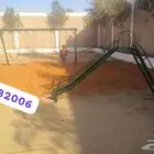 لأولادكم اجمل مراجيح وزحليقة والعاب