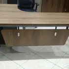 طاولة مكتب متميزة بشكل L   تصميم بريميوم مع توصيل مجاني