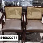 كراسي راتان خشب