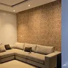 للبيع كنب ركني لون بيج اخو الجديد