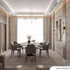 تصميم مميز لطاولة طعام داخل فيلا مميزة