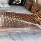 شيزلونج خشبي - كرسي تشميس