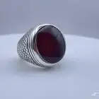 عقيق يماني بصياغة كبدية