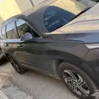 هونداي سنتافي 2021 دبل رمادي نظيف جدا