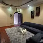 للايجار غرفه وصاله مؤثثه اثاث جديد من ارقي احياء بشمال جده
