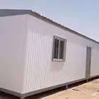 للبيع بركس جاهزه متنقلة كارافان 3في12 غرفتين وحمام ومطبخ