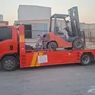 تأجير رافعات شوكية وكرينات وبوبكات