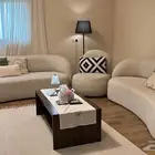اثاث 3 قطع كنب مودرن بيج فاتح