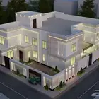 صمم واجهات خارجية وتصاميم داخلية