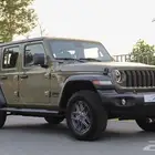 جيب رانجلر انلمتد سبورت اس 2025 خليجي اصفار مع ضمان الوكيل