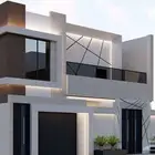 تصميم خارجي واجهات ثري دي 3d