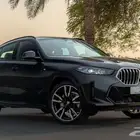 بي ام دبليو x6 XDrive 2025 خليجي اصفار مع ضمان الوكيل