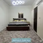 شقة 3 غرف مؤثثة بحي النرجس